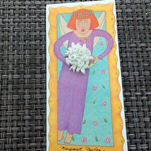 NWOT Margaret Furlong floral bouquet pin